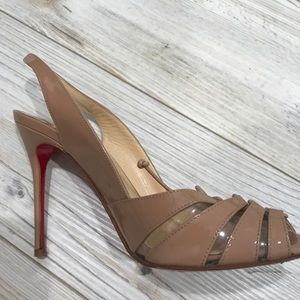 Gorgeous nude Christian Loboutin shoes
